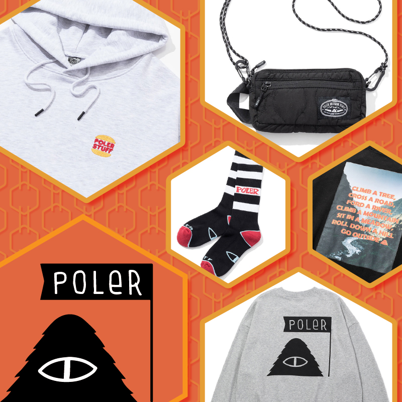 【JACKROSE】POLeRの2025年新作アイテムが一部入荷開始!!