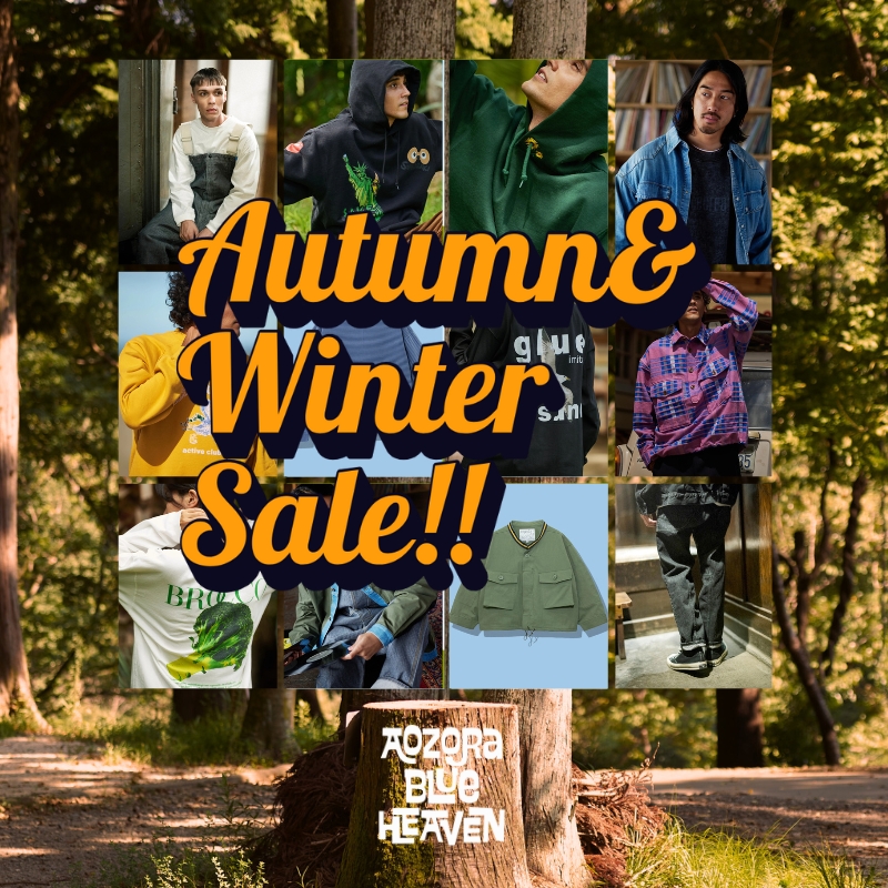 《AOZORA BLUE HEAVEN》AUTUMN & WINTER セール開催!