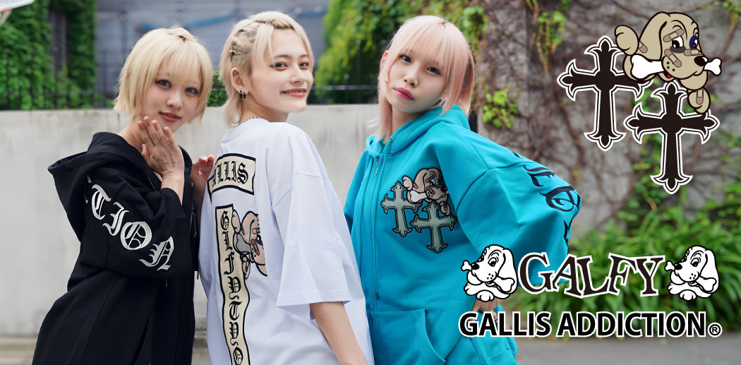 【JACKROSE】GALFY×GALLIS ADDICTION NEW 1050.517
