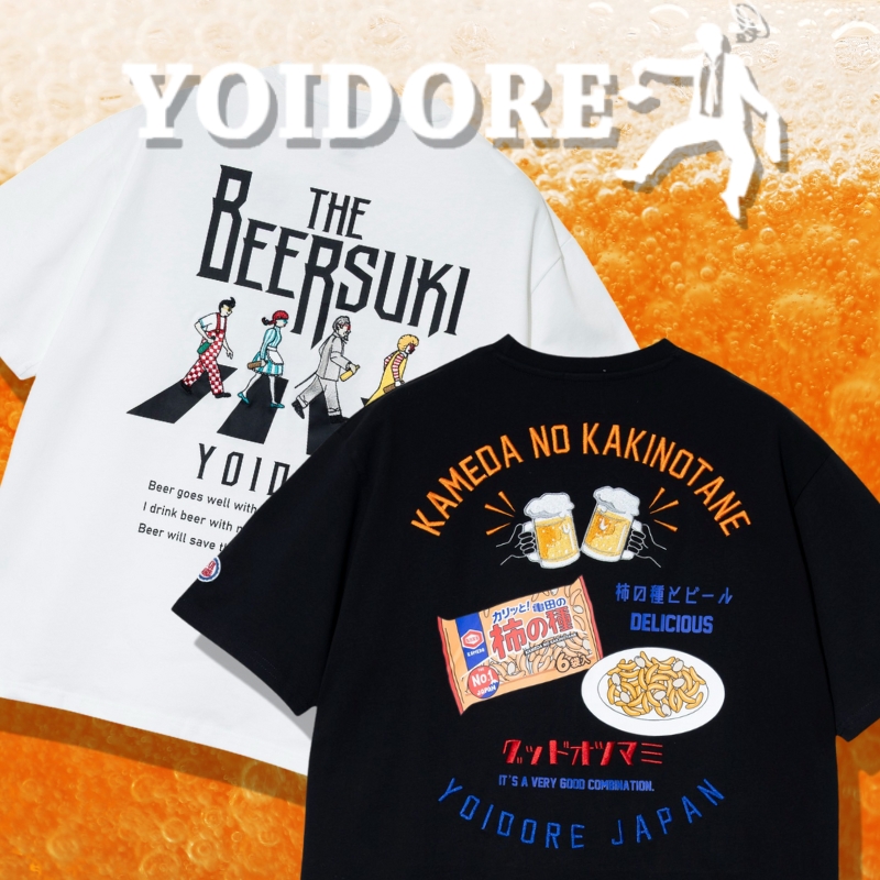 《go slow caravan》YOIDORE×柿の種とのコラボTEE登場！