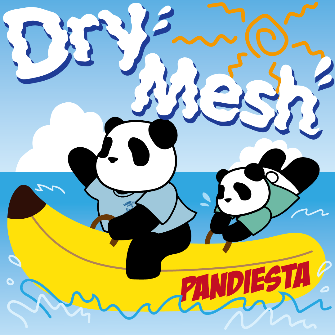 【PANDIESTA】夏の必需品『ドライメッシュシリーズ』の販売について
