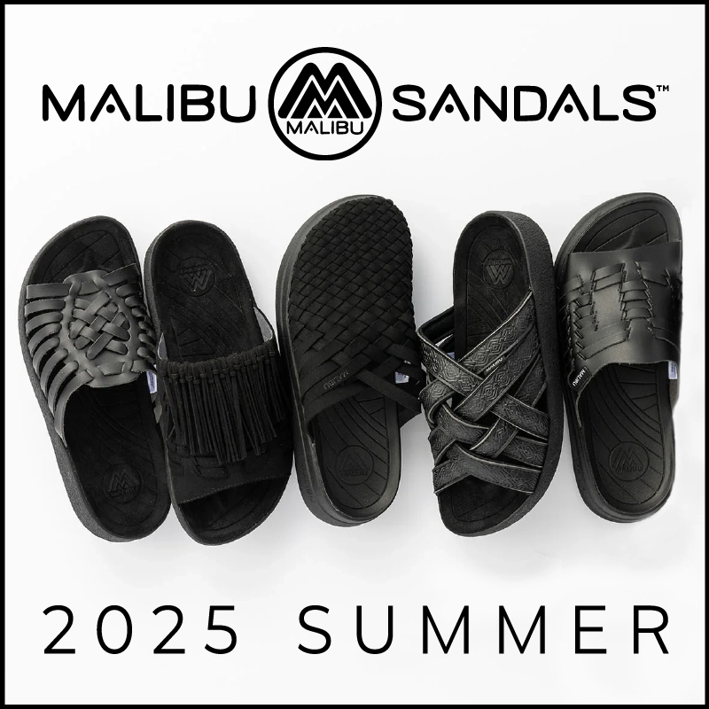 【JACKROSE】今年の夏は MALIBU SANDALS のサンダルで美しく快適に。