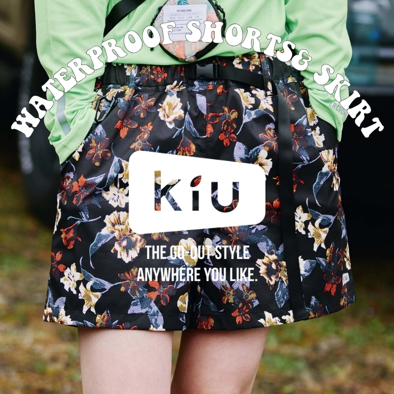 《go slow caravan》KiU定番の防水パンツがリニューアル☆新仕様でさらに便利に！