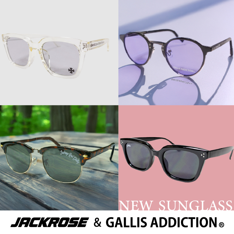 【JACKROSE】サングラスの人気モデルが再入荷！＆新商品追加！