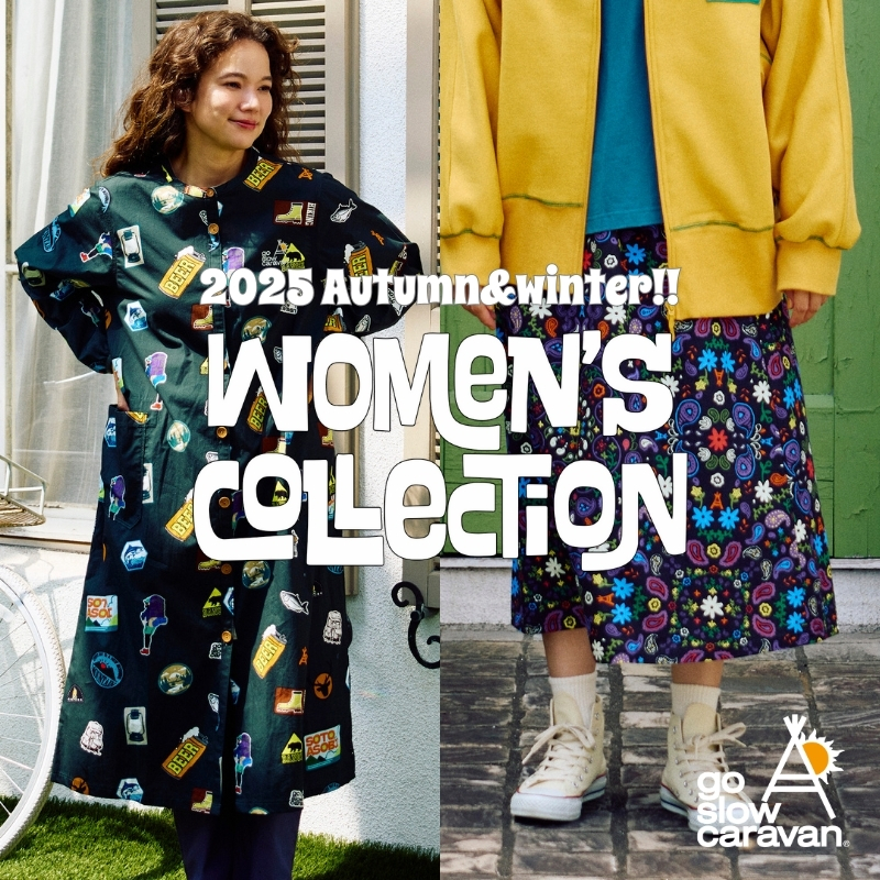《go slow caravan》25AW WOMENSコレクション入荷です♪