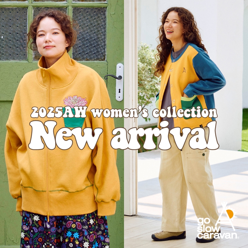《go slow caravan》WOMEN'SコレクションからNEW ITEM登場☆