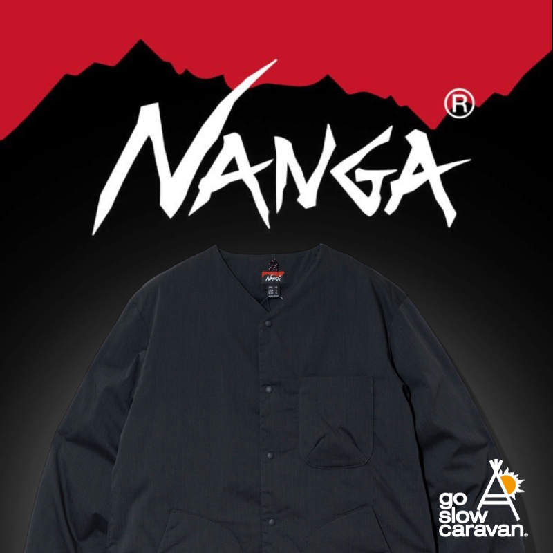 《go slow caravan》NANGA/ナンガから難燃性インナーダウンカーディガン登場☆