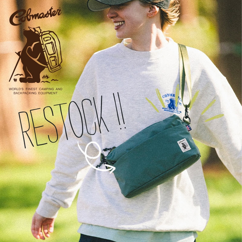 《go slow caravan》新色・新作もあり☆COBMASTERのバッグ＆ポーチが再入荷！