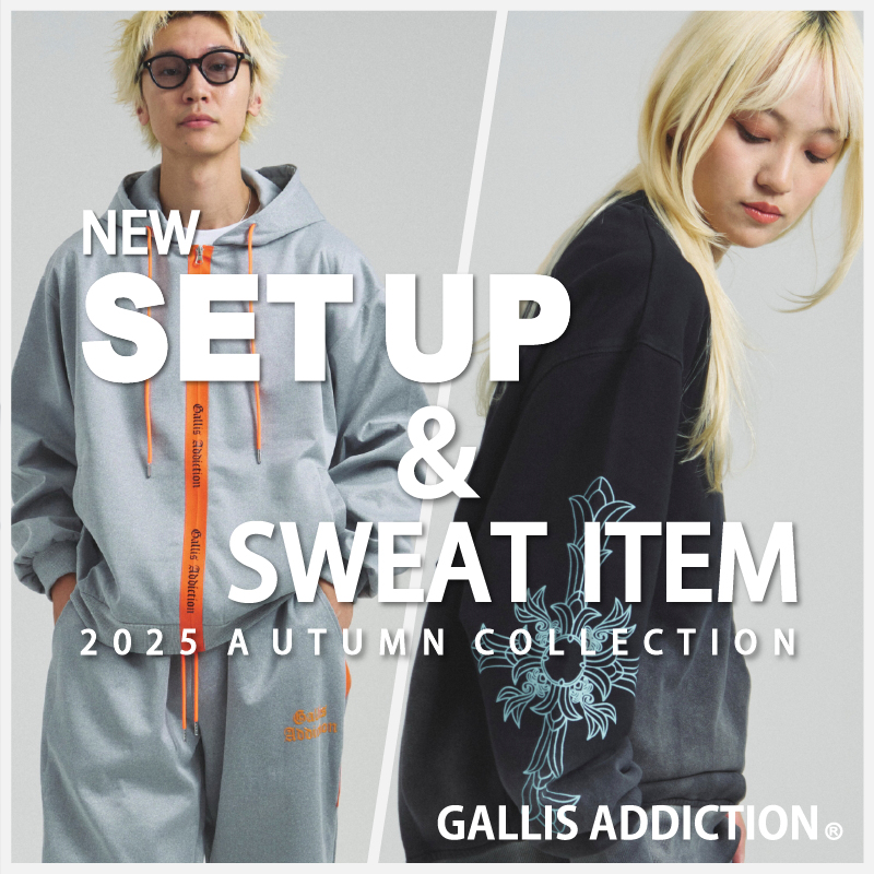 【JACKROSE】GALLIS ADDICTION 2025 AW ITEM