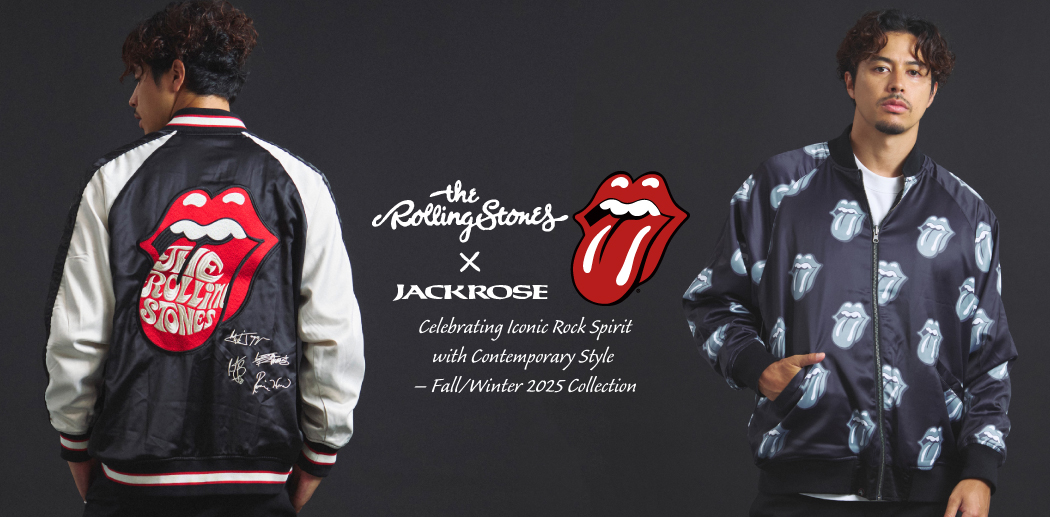 【The Rolling Stones×JACKROSE】2025 A/W①