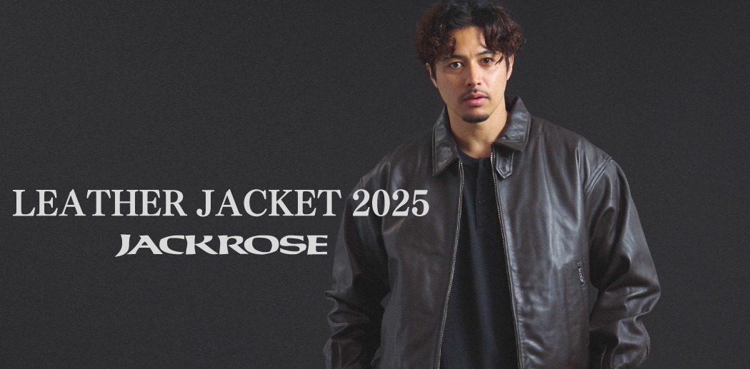 【JACKROSE】LEATHERJACKET
