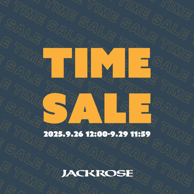 【JACKROSE】タイムセール開催中