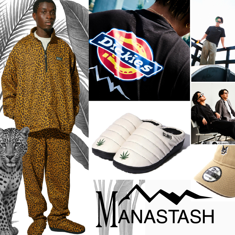 【JACKROSE】MANASTASHとのコラボアイテムが続々と入荷しました！秋コーデのワンポイントにオススメ!!