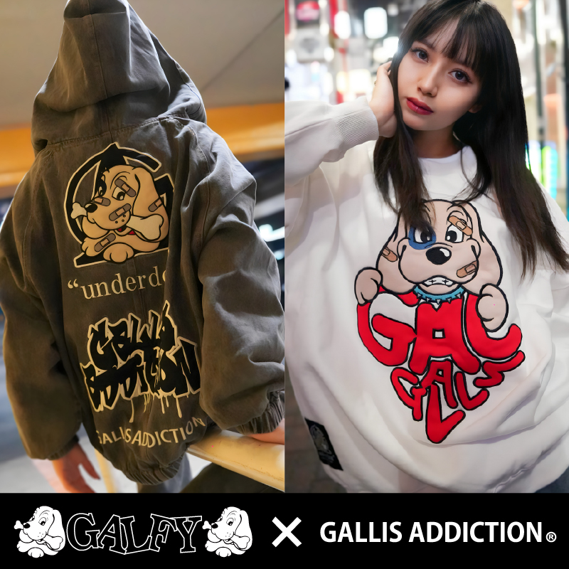 【JACKROSE】GALFY✕GALLIS ADDICTIONの新コラボアイテムが登場!!