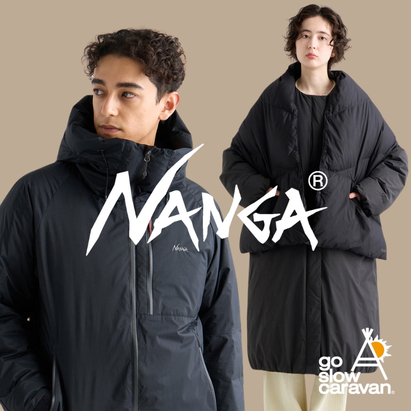 《go slow caravan》NANGAから定番モデル万能オーロラテックスダウンJKTほかニューアイテム入荷☆