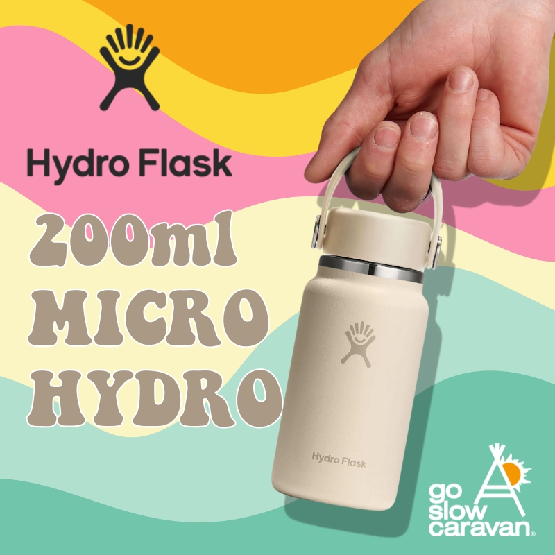 《go slow caravan》Hydro Flask☆バッグにすっぽり、飲みたい量だけ。Micro Hydro登場！