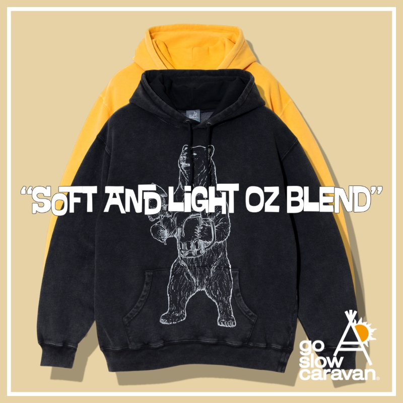 《go slow caravan》SALO裏起毛ケミカルシリーズに”おでんクマ”登場☆