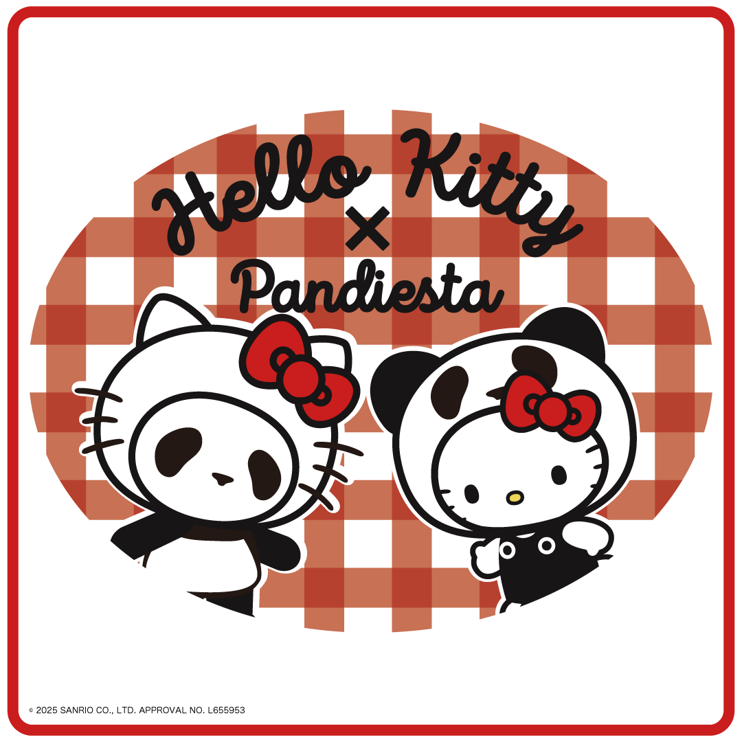 【PANDIESTA】Hello Kittyとパンディエスタがとっても仲良くなっちゃいました☆
