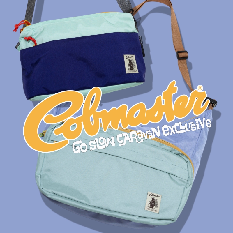 《go slow caravan》GSC別注☆COBMASTERの人気バッグをスペシャルカラー仕様に！