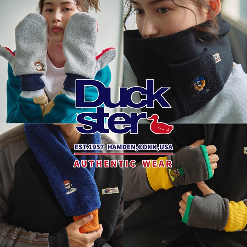 《go slow caravan》マフラー＆グローブ☆DUCKSTERからウィンターグッズ登場！