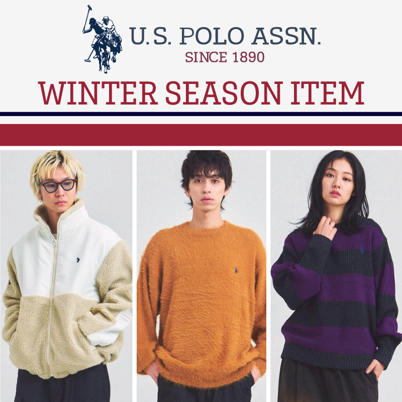 【JACKROSE】U.S. Polo Assn. 2025 A/W ITEM