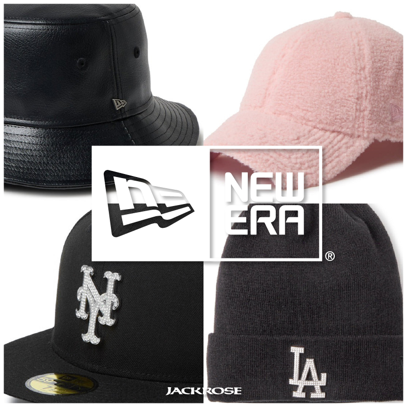 【JACKROSE】NEWERAから新商品が更に登場！一味違う素材感でコーデを華やかに！