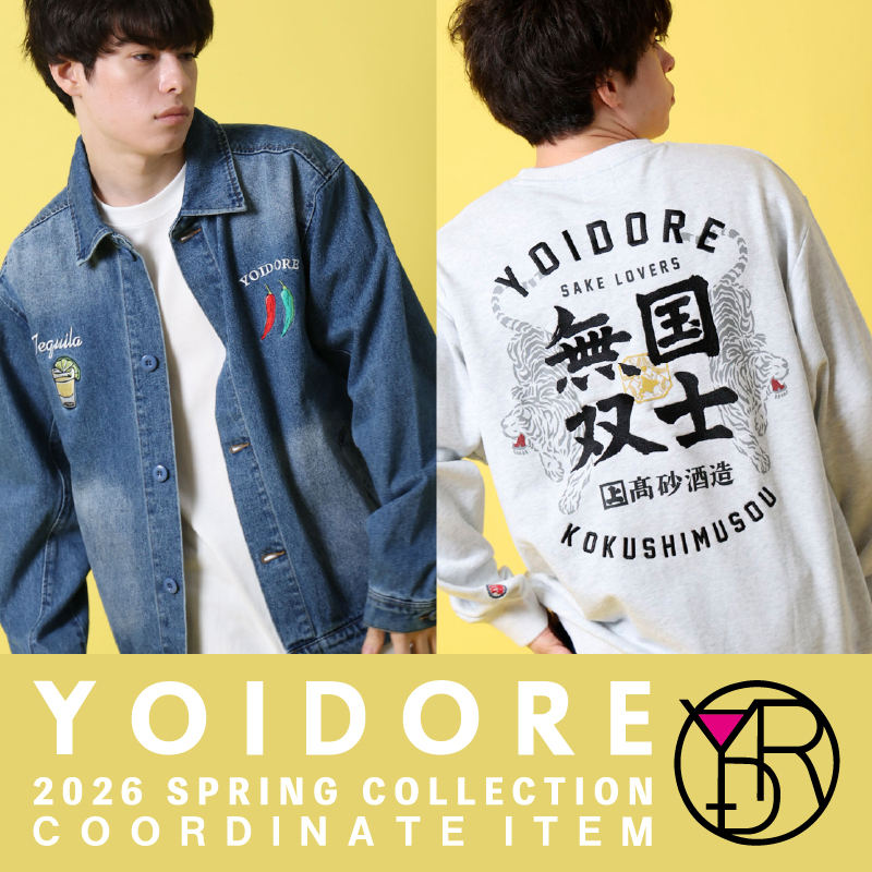 【JACKROSE】YOIDORE 2026 SPRING COLLECTION 
