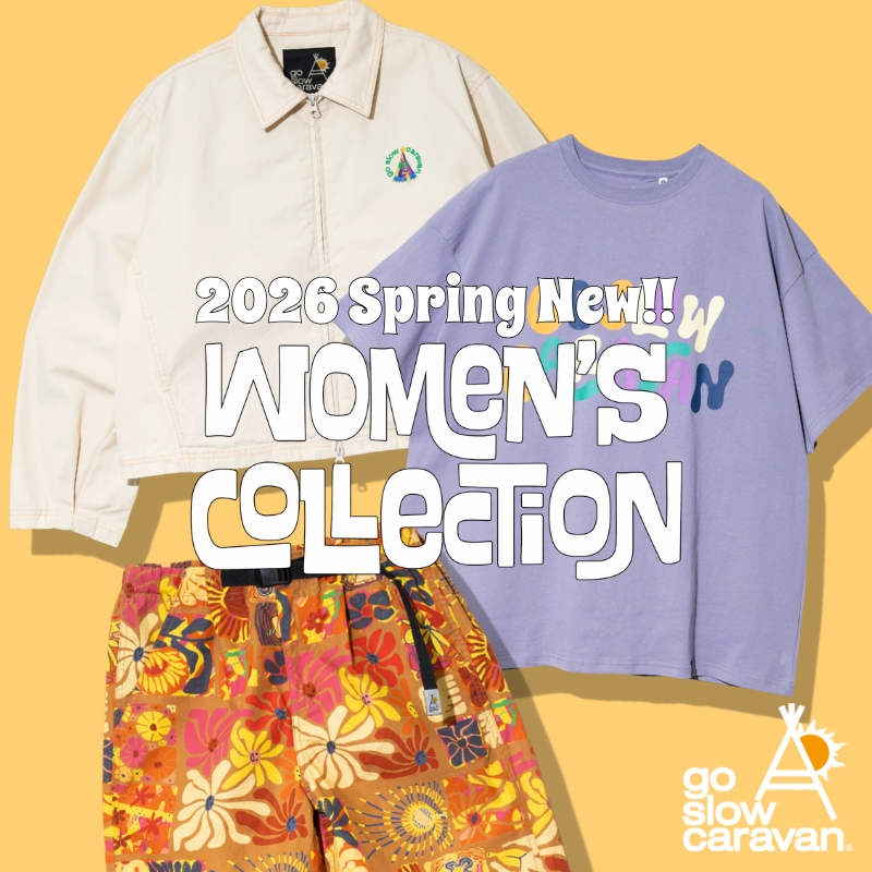 《go slow caravan》2026SPRING☆WOMENSコレクション入荷です♪