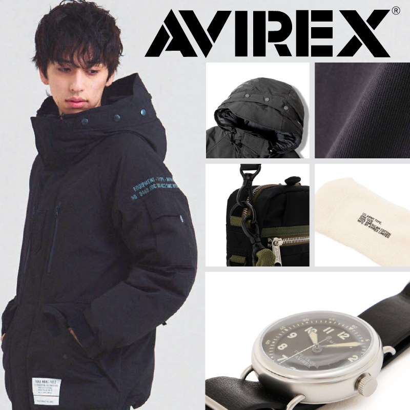【JACKROSE】AVIREX のアイテムコレクションでカジュアルコーデを格上げ！