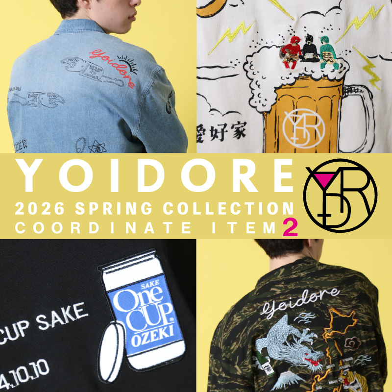 【JACKROSE】YOIDORE 2026 SPRING COLLECTION 2