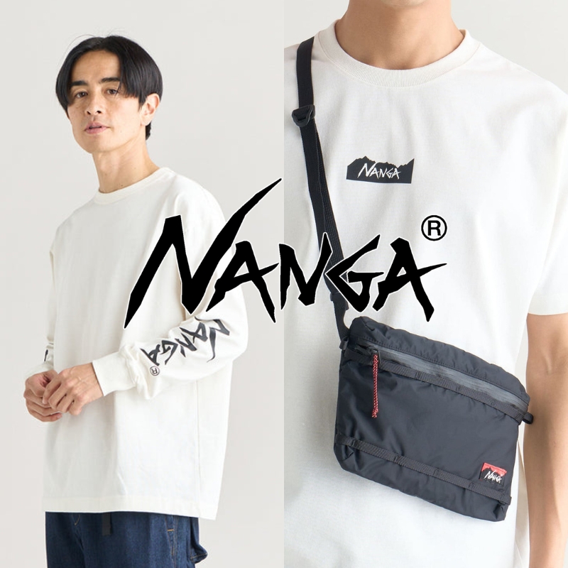 《go slow caravan》NANGAから定番エコハイブリッドLS＆デイリーに使えるサコシュが登場☆