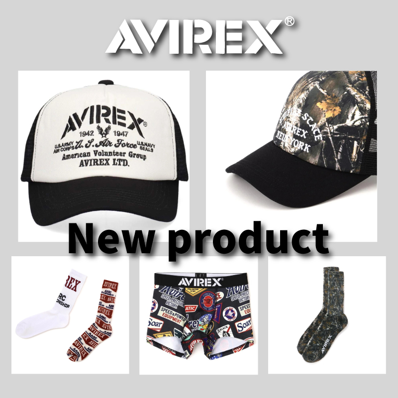【JACKROSE】AVIREXから新作の雑貨アイテムが入荷！