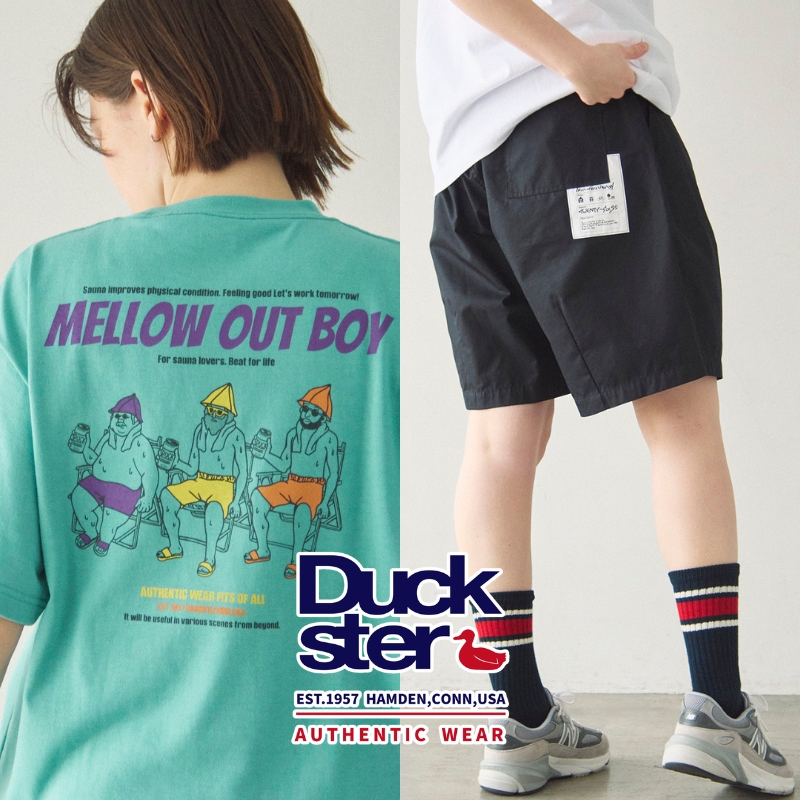 《go slow caeravan》Duckster☆ショートスリーブT＆ショートパンツが登場です♪