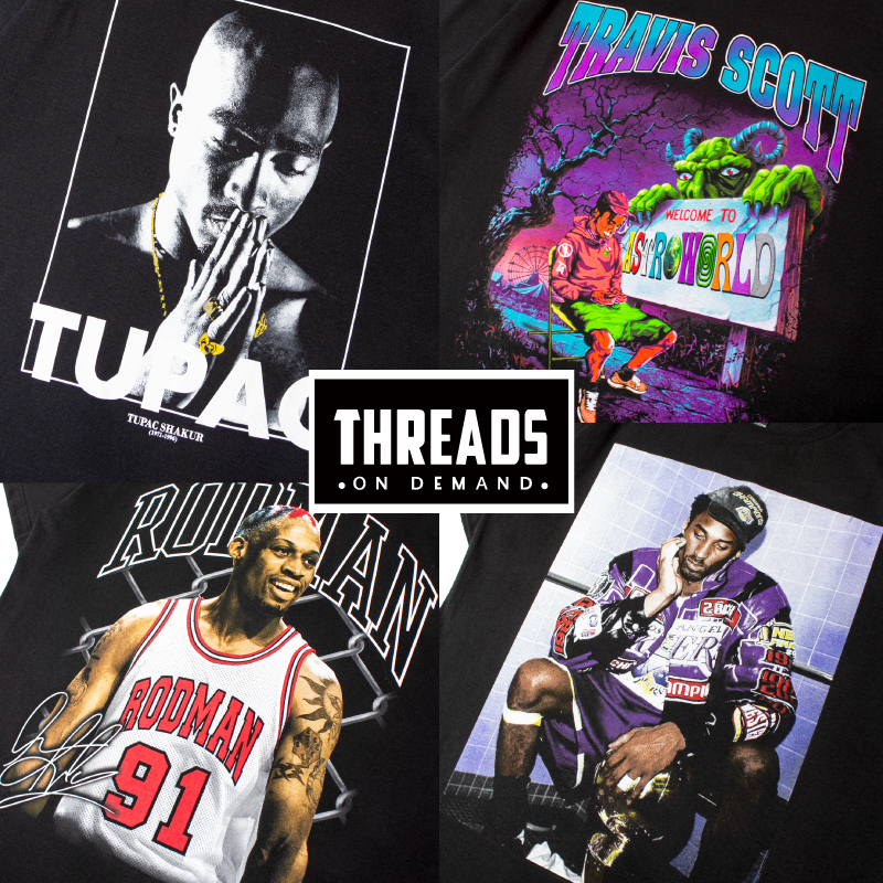 【JACKROSE】Threads on demand から新規Tシャツが入荷！