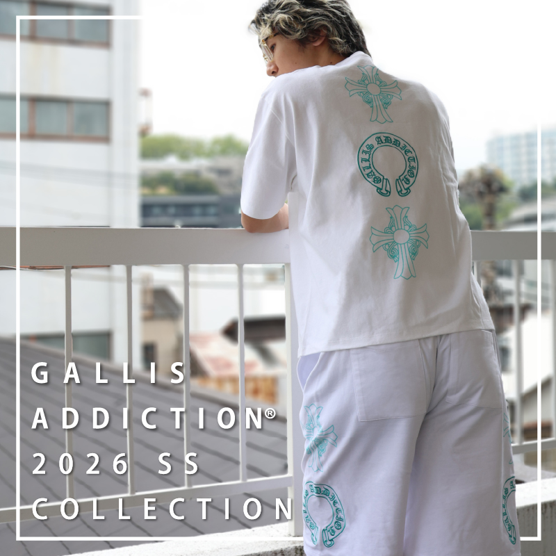 【JACKROSE】GALLIS ADDICTION 2026SS新作で魅せる夏スタイル