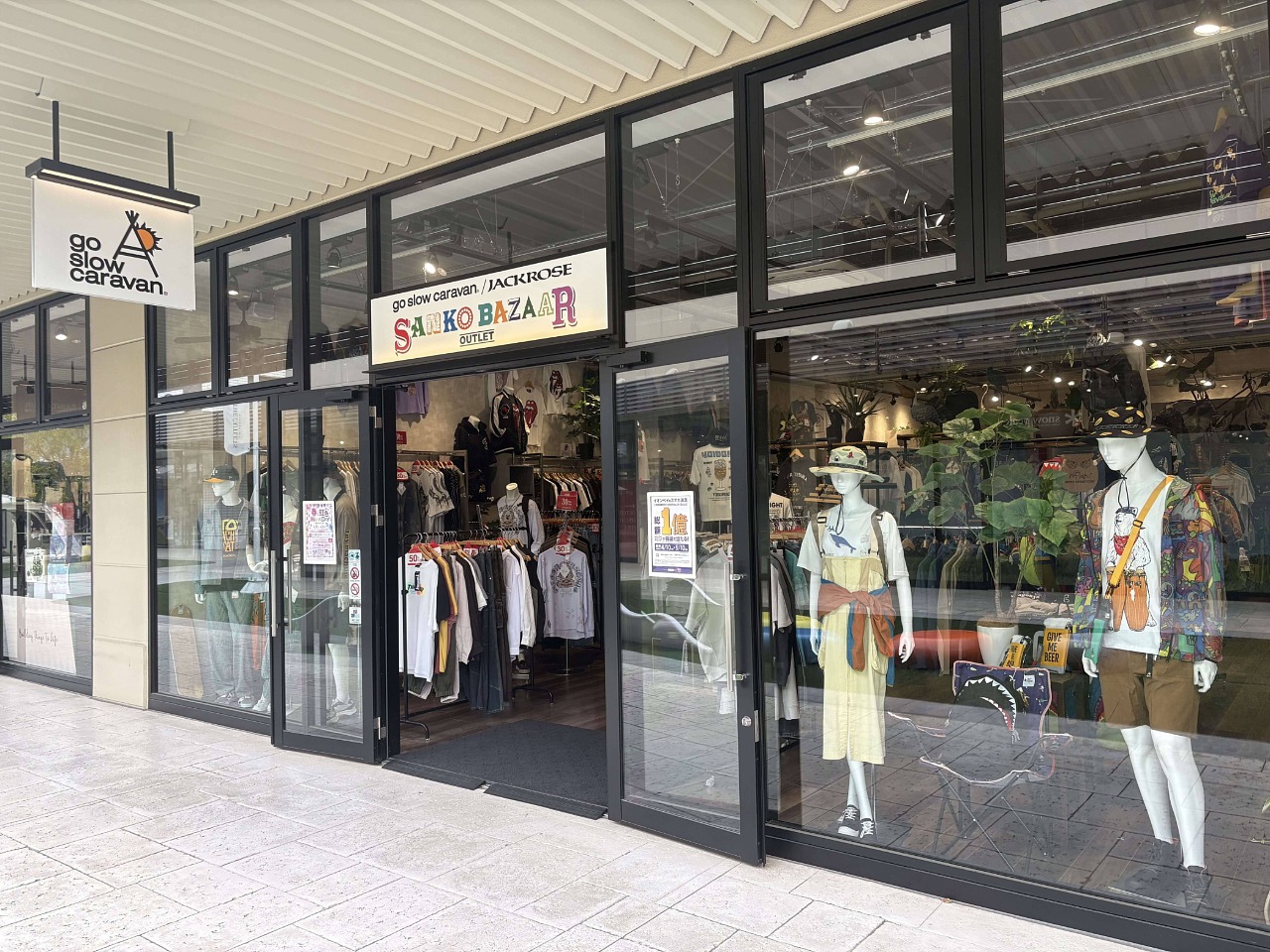 go slow caravan SANKO BAZAAR OUTLET 広島店