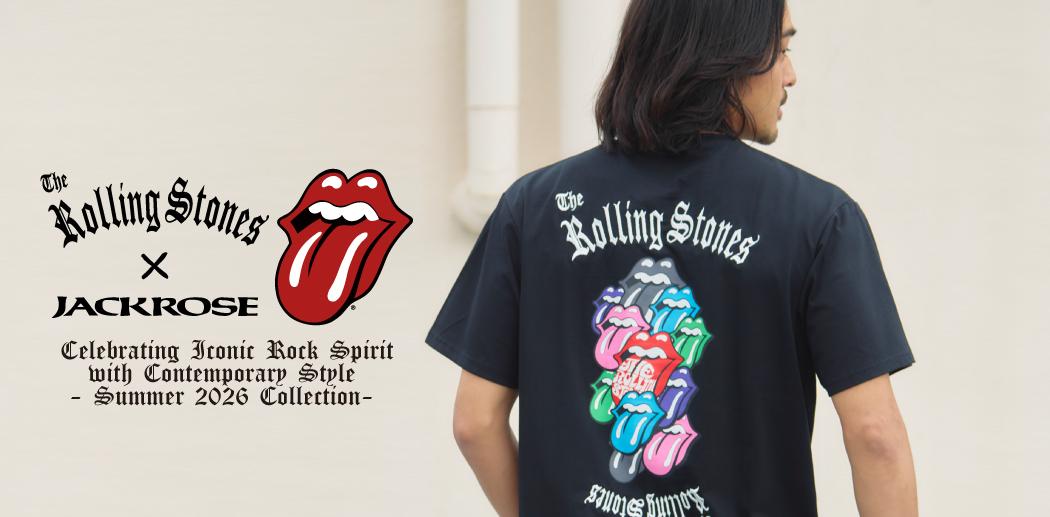 【The Rolling Stones×JACKROSE】