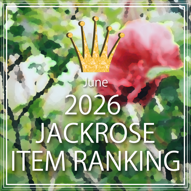 【JACKROSE】2026年6月売り上げランキング