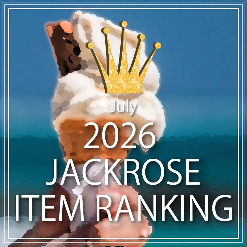 【JACKROSE】7月売上ランキング　