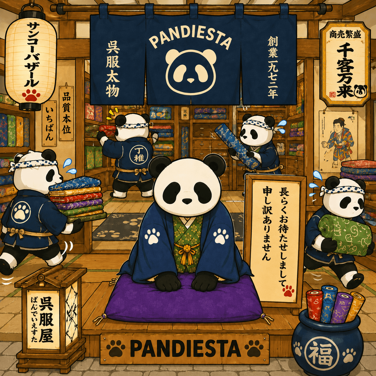 【PANDIESTA】お待たせしました！SANKOBAZAAR復旧＆再開しました