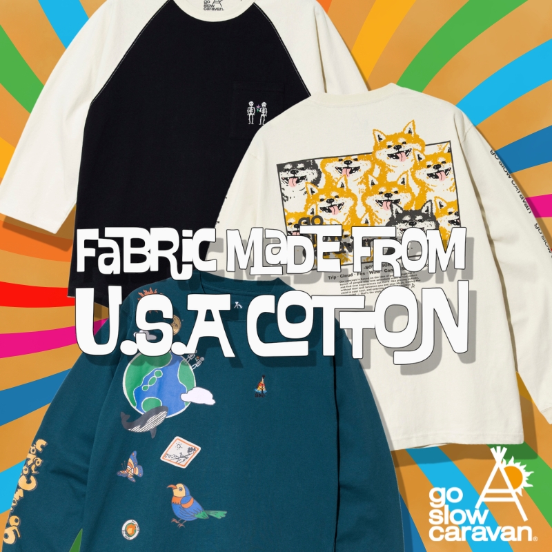 《go slow caravan》Autumn Collection☆USAコットンシリーズ登場！