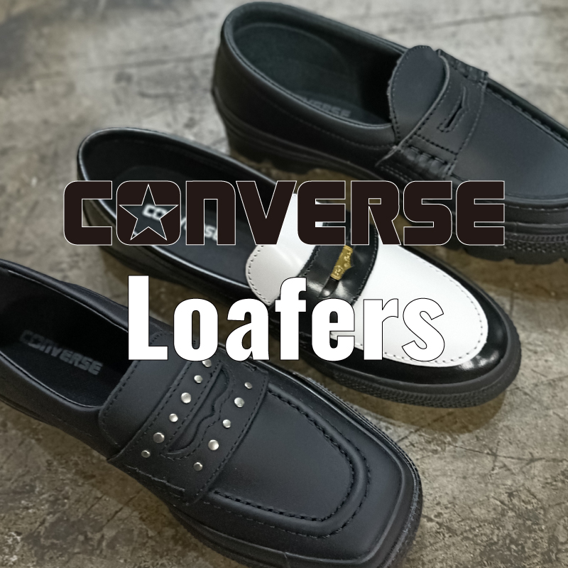 【JACKROSE】注目のCONVERSEローファー特集