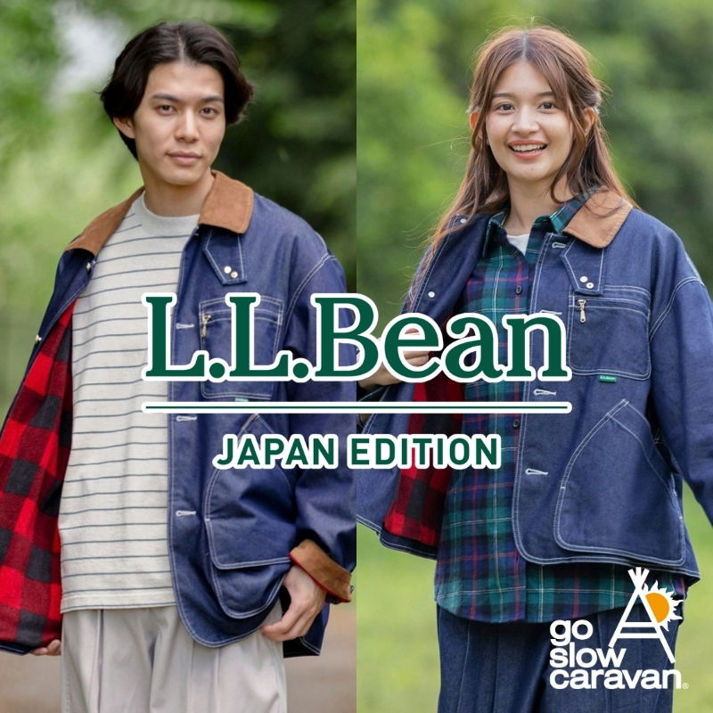 《go slow caravan》L.L.BEAN☆JAPAN EDITIONのインサレーションフィールドコートが登場☆
