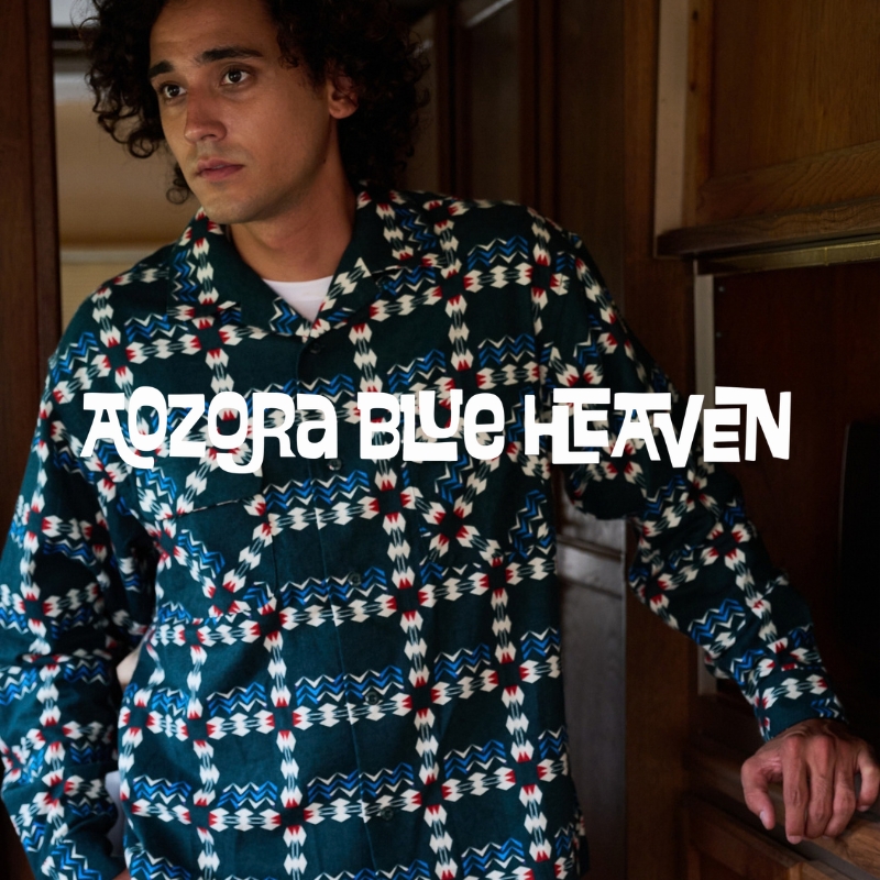 《AOZORA BLUE HEAVEN》ネイティブ柄のフランネルシャツが登場！