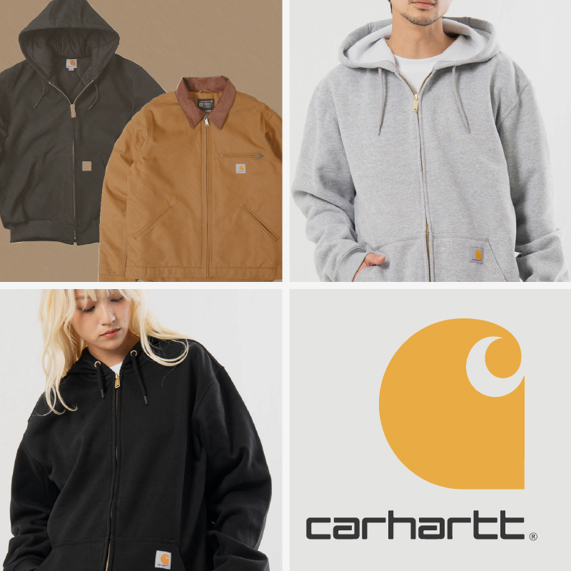 【JACKROSE】Carharttの新作スウェットアイテムが入荷！ストリートで映えるオーバーサイズな秋冬ラインナップ！