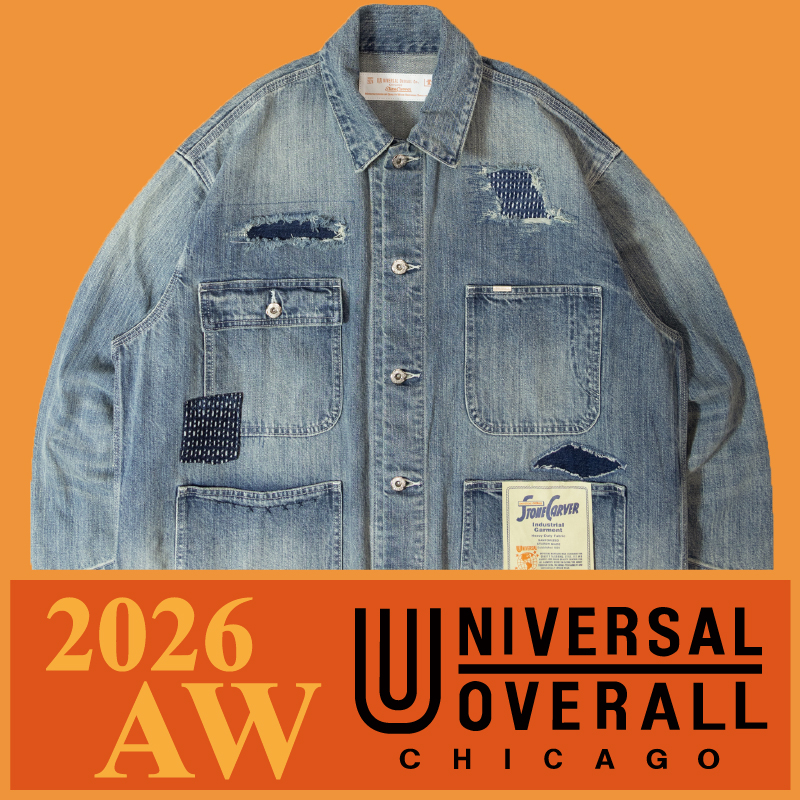 【JACKROSE】 UNIVERSAL OVERALL 2026AW登場！リメイクジャケット＆新作パンツをチェック