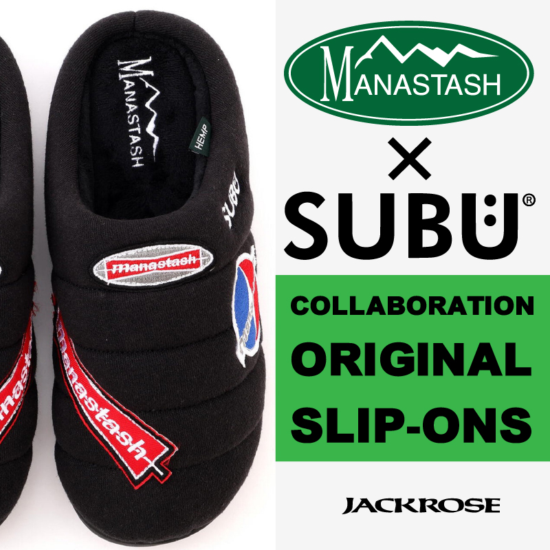 【JACKROSE】冬の足元をアップデートするMANASTASH×SUBUコラボサンダルが新登場！